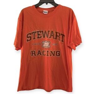 Vintage 1998! Chase Authentics Mens Stewart Racing T-shirt‎ Size XL